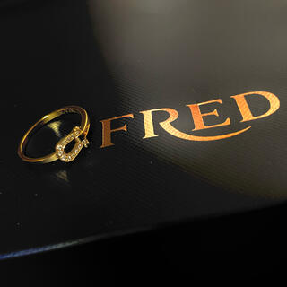 フレッド(FRED)の【！！定価約14万円！！】FRED フォース10 ダイヤモンドリング　K18YG(リング(指輪))