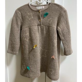 ザラキッズ(ZARA KIDS)の試着のみ　zarababy ワンピース サイズ98   2/3(ワンピース)