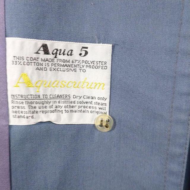 AQUA SCUTUM(アクアスキュータム)の【匿名配送対応】アクアスキュータム 80's ステンカラーコート メンズのジャケット/アウター(ステンカラーコート)の商品写真