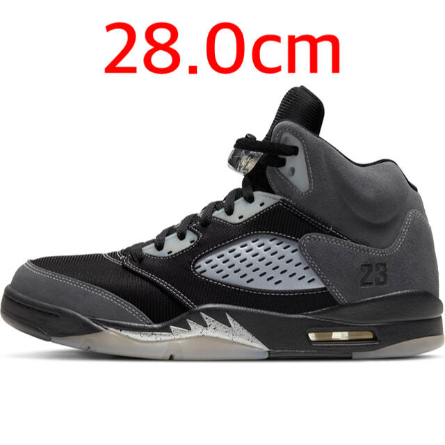 AIR JORDAN 5 RETRO "ANTHRACITE"  28.0cm