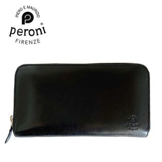 Peroni - □送無【ペローニ】レザーロングウォレット 長財布 小銭入れ