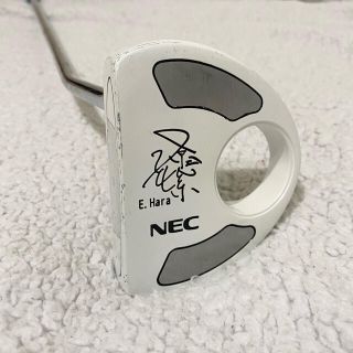 非売品＊NEC 原江里菜 刻印サイン入りパター(クラブ)