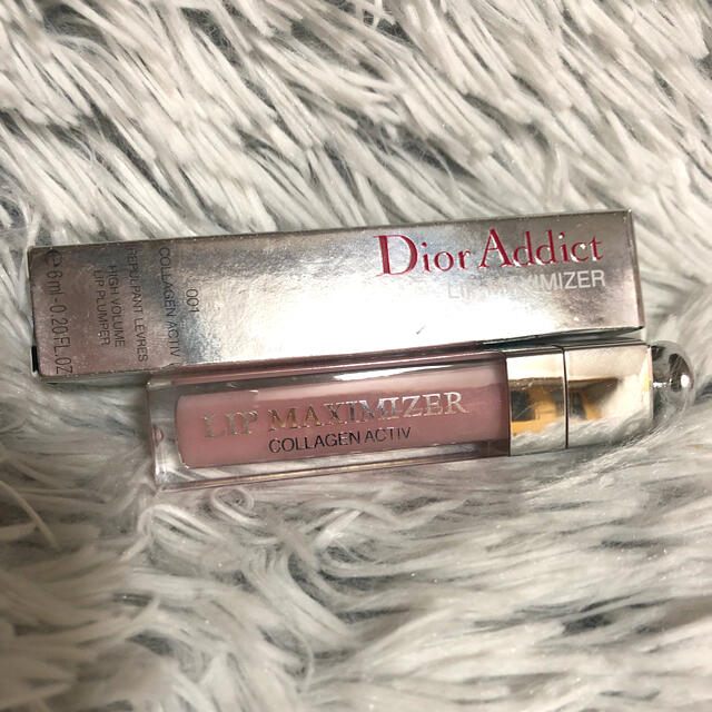 Dior(ディオール)のディオール アディクト リップ マキシマイザー 001 ピンク コスメ/美容のベースメイク/化粧品(リップグロス)の商品写真