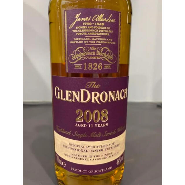 GLENDRONACH 2008  日本未発売 デンマーク限定