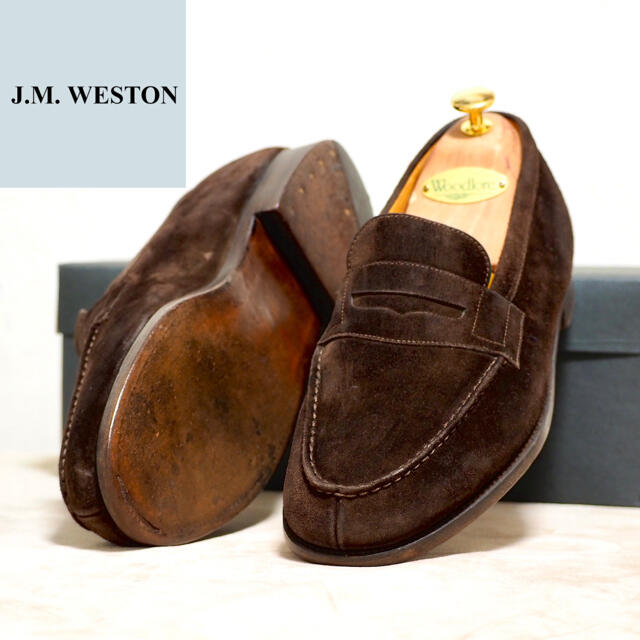 J.M. WESTON(ジェーエムウエストン)のJ.M.Weston 8D ウェストン 180 シグネチャーローファー メンズの靴/シューズ(ドレス/ビジネス)の商品写真