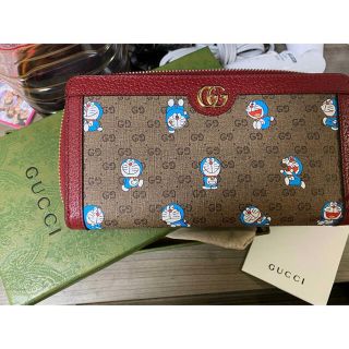 グッチ(Gucci)のGUCCI×ドラえもんコラボ長財布　　　　　　　値段交渉可能(長財布)