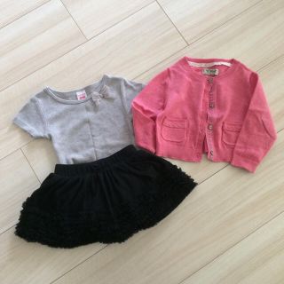 ベビーギャップ(babyGAP)の70〜80サイズ＊3点セット(スカート)