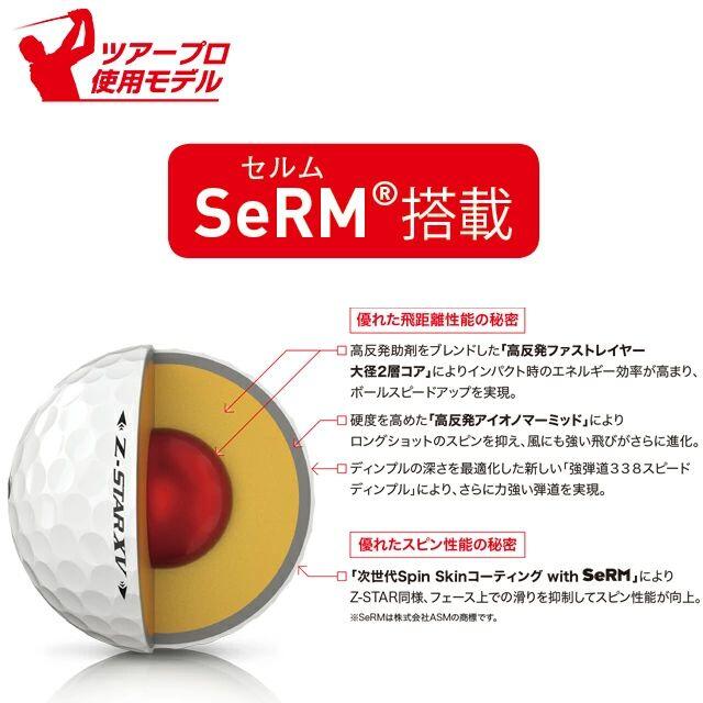 スリクソン Z-STAR XV ボール（2ダース）【2021モデル】 その他