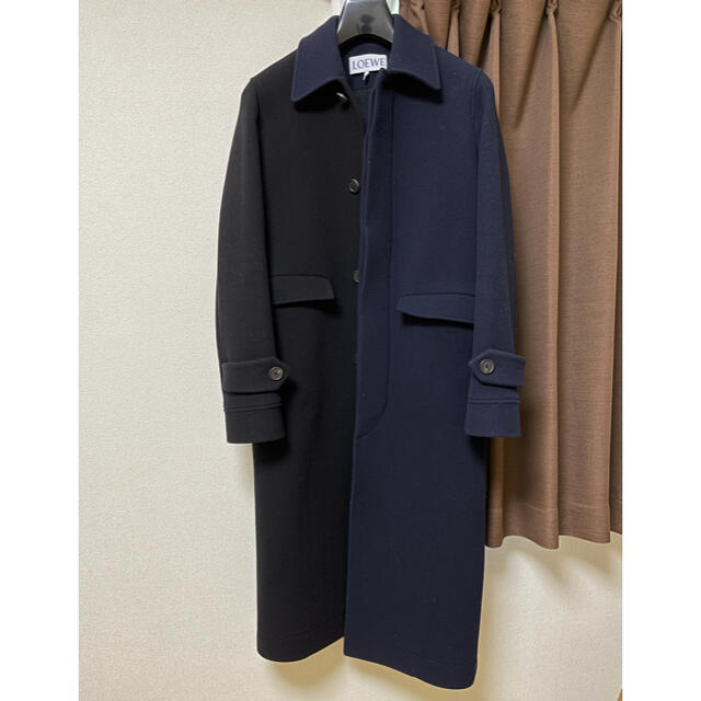 LOEWE 19AW アシンメトリー ロングコート | www.jarussi.com.br
