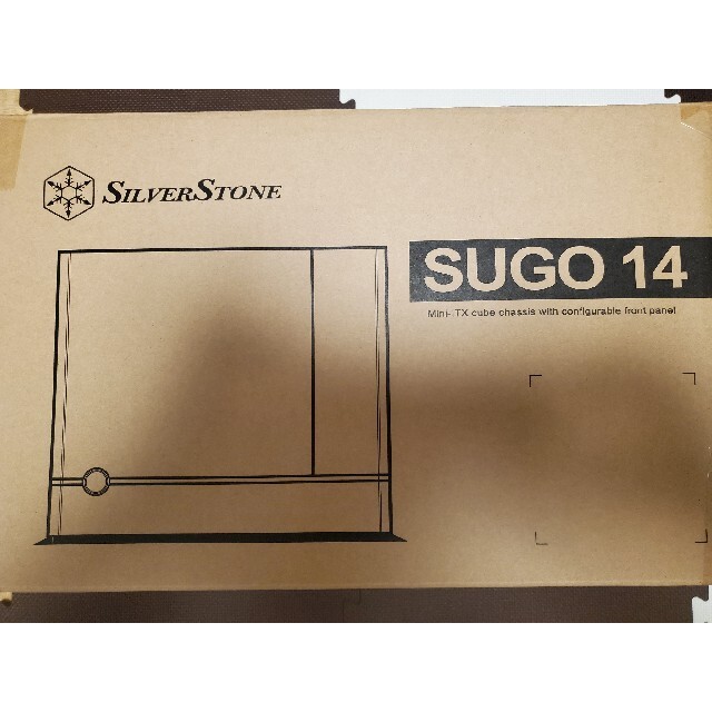 SilverStone SUGO14 Mini-ITX ケース 美品！PC/タブレット