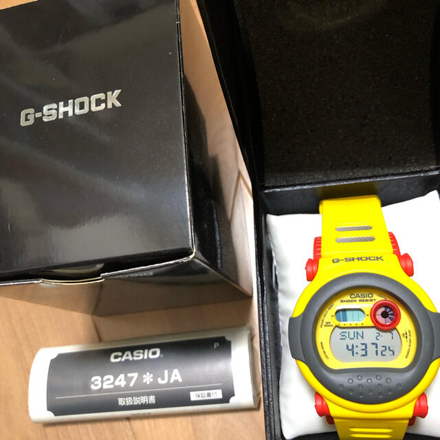 G-SHOCK ジェイソン イエロー Gショック　CASIO G-001-9JF