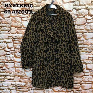 ヒステリックグラマーhysteric grammar♡ヒョウ柄リアルファーコート