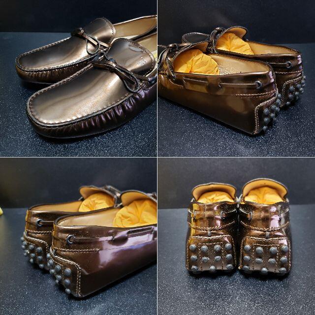 TOD'S - トッズ(TOD'S) ドライビングシューズ 銅茶 UK8の通販 by