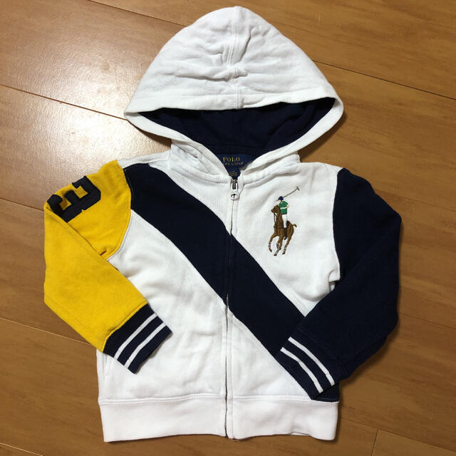 Ralph Lauren(ラルフローレン)のラルフローレン　ビッグポニー パーカー　上着　羽織り　100 キッズ/ベビー/マタニティのキッズ服男の子用(90cm~)(ジャケット/上着)の商品写真