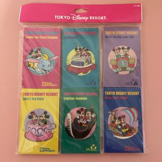 ディズニー(Disney)のディズニー　メモ帳６個(ノート/メモ帳/ふせん)