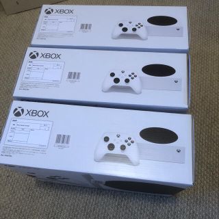 エックスボックス(Xbox)のMicrosoft Xbox Series S XBOX SERIES3台(家庭用ゲーム機本体)