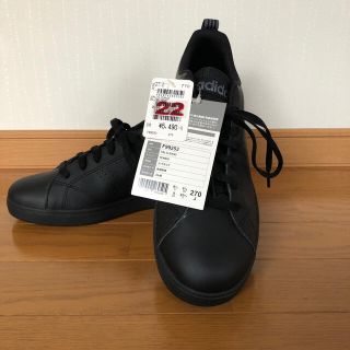 アディダス(adidas)のアディダス　27センチ　スニーカー　ブラック(スニーカー)