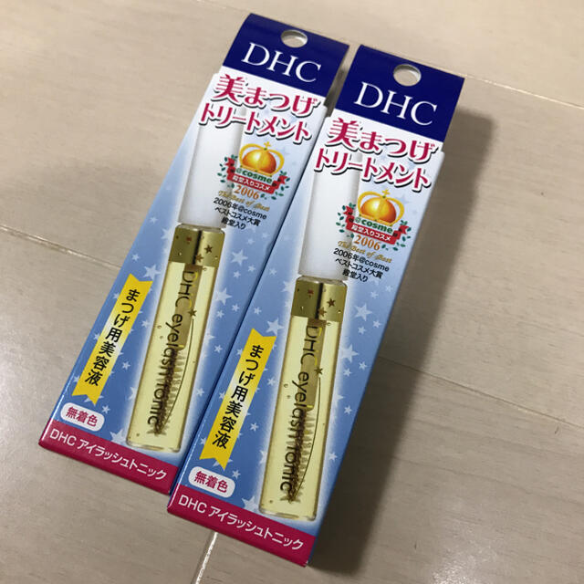 DHC(ディーエイチシー)のDHC 美まつげトリートメント♪ アイラッシュトニック　2本 コスメ/美容のスキンケア/基礎化粧品(まつ毛美容液)の商品写真