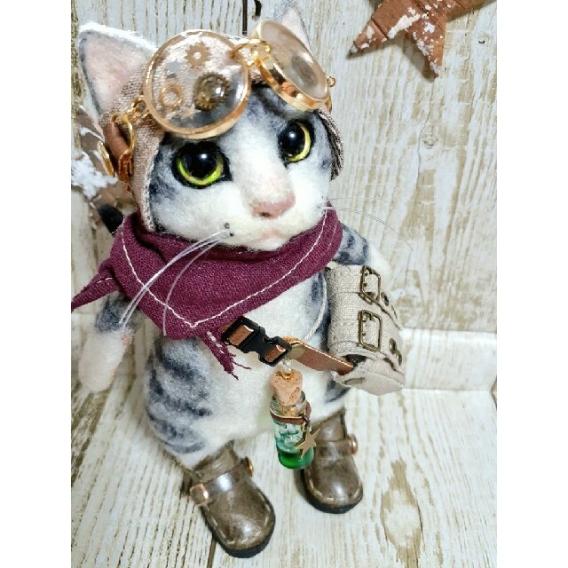 羊毛フェルト☆星屑集め部隊(サバ白さん)