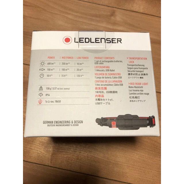 LEDLENSER(レッドレンザー)のサバ様専用 レッドレンザー ヘッドライト　Ｈ8Ｒ 600ルーメン 未開封　充電式 スポーツ/アウトドアのアウトドア(ライト/ランタン)の商品写真