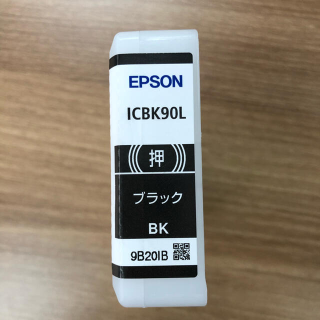 EPSON(エプソン)のEPSON 純正インク ICBK90L ブラック スマホ/家電/カメラのPC/タブレット(PC周辺機器)の商品写真