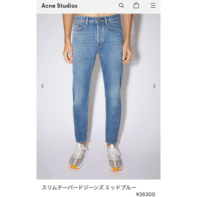 ACNE(アクネ)のAcne Studios デニム river メンズのパンツ(デニム/ジーンズ)の商品写真