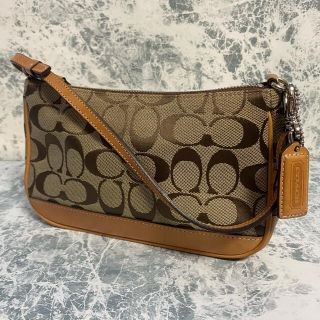 COACH　ハンドバッグ　モノグラム　正規品