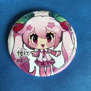 桜ミク　缶バッジ(バッジ/ピンバッジ)