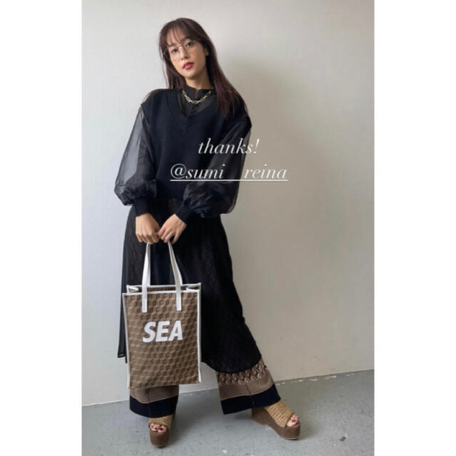 wind and sea corto molted monogram bag