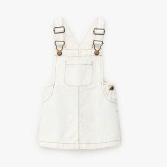 ZARA KIDS(ザラキッズ)のジャンパースカート キッズ/ベビー/マタニティのキッズ服女の子用(90cm~)(スカート)の商品写真