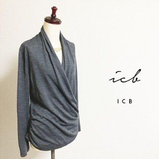 アイシービー(ICB)のiCB☆カシュクールドレープ軽めニット(ニット/セーター)