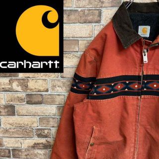 カーハート(carhartt)の●カーハート●ダックジャケット リメイクカスタム　ネイティブ　キルティング(その他)