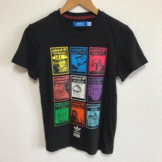 アディダス(adidas)のアディダス オリジナルス STARWARS スターウォーズ Tシャツ XS 黒(Tシャツ/カットソー(半袖/袖なし))