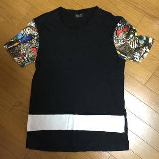 ザラ(ZARA)のZARA メンズ Ｔシャツ 黒(Tシャツ/カットソー(七分/長袖))