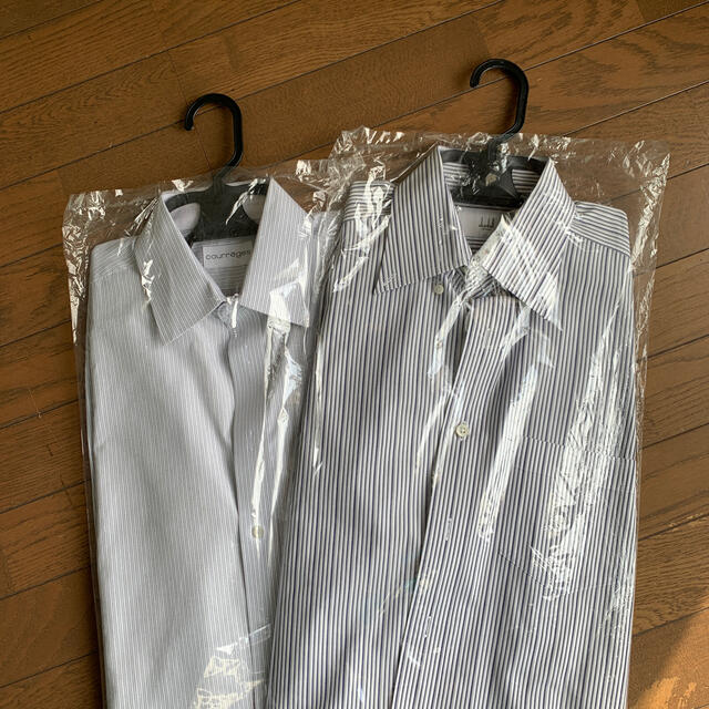 Dunhill(ダンヒル)のグレージュ、ダンヒル　ワイシャツ メンズのトップス(シャツ)の商品写真