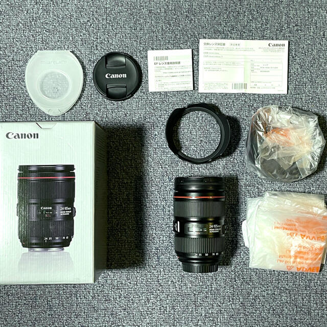 レンズ(ズーム)【美品】Canon EF24-105mm F4L IS II USM