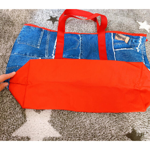 RODEO CROWNS(ロデオクラウンズ)のkiki⭐︎様専用ロデオクラウンズ　福袋バッグ赤 レディースのバッグ(トートバッグ)の商品写真