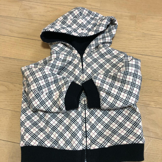 BURBERRY(バーバリー)のバーバリー　80cm パーカー リバーシブル キッズ/ベビー/マタニティのベビー服(~85cm)(ジャケット/コート)の商品写真