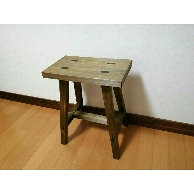 木製スツール 高さ45cm 丸椅子 stool