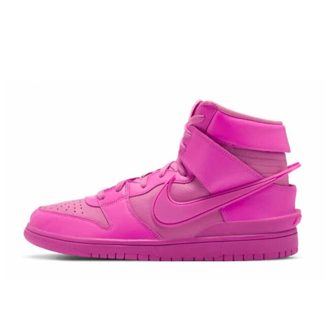 靴/シューズAMBUSH × NIKE DUNK HIGH "PINK" 26cm