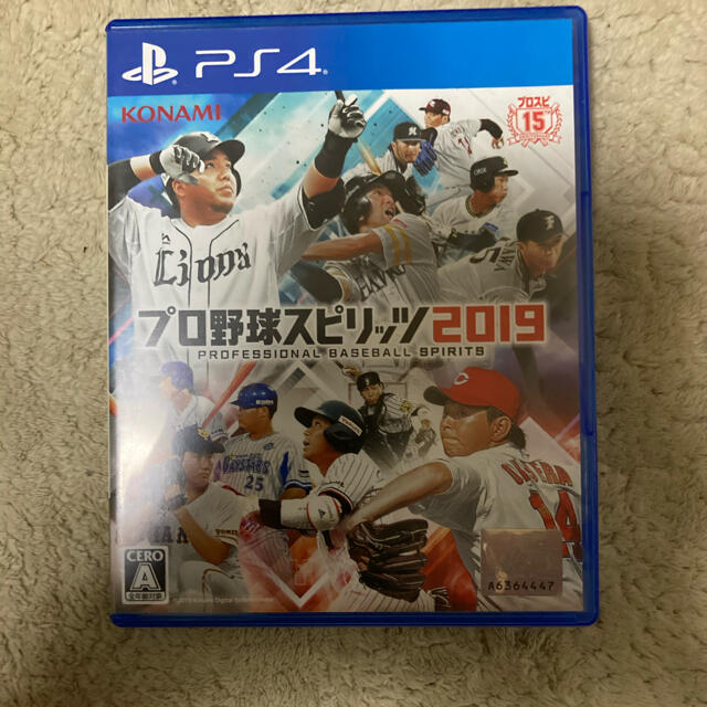 KONAMI(コナミ)のプロ野球スピリッツ2019 PS4 エンタメ/ホビーのゲームソフト/ゲーム機本体(家庭用ゲームソフト)の商品写真