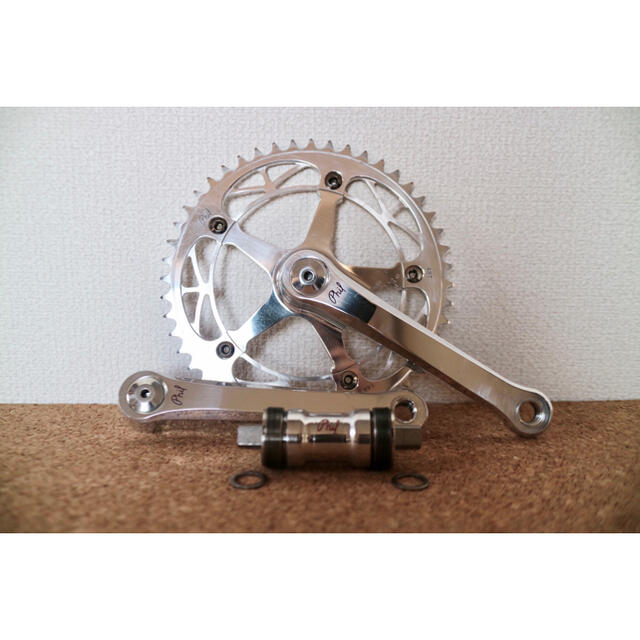 PHILWOOD track crank set フィルウッド ピスト クランクの通販 PHILWOOD track crank set フィルウッド ピスト クランクの通販