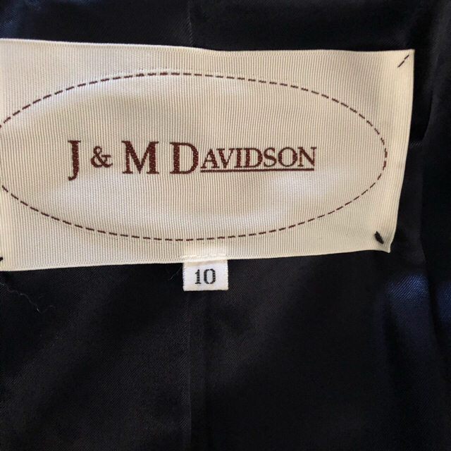 J&M DAVIDSON ネイビーコート 2