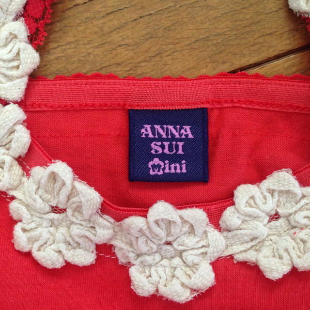 ANNA SUI mini(アナスイミニ)の【超美品】ANNA SUI お花キャミ キッズ/ベビー/マタニティのベビー服(~85cm)(タンクトップ/キャミソール)の商品写真