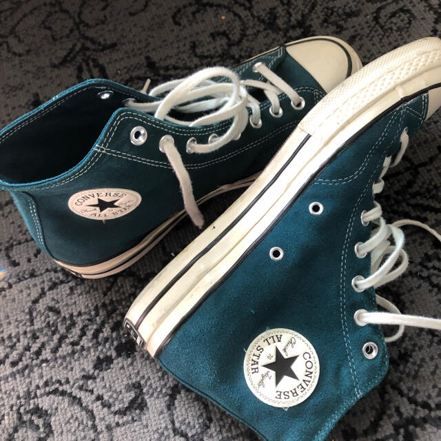 値下げあり、CONVERSE CT70 HI スエード ターコイズ