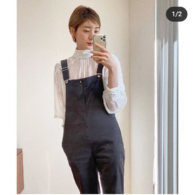 TODAYFUL(トゥデイフル)のtodayful Cotton Slim Salopette  36 レディースのパンツ(サロペット/オーバーオール)の商品写真