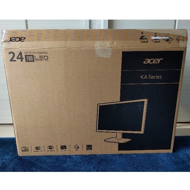 Acer(エイサー)のacer モニター ディスプレイ 24インチ KA240H スマホ/家電/カメラのPC/タブレット(ディスプレイ)の商品写真