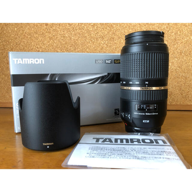 TAMRON(タムロン)のTAMRON SP 70-300mm F/4-5.6 Di VC USD   スマホ/家電/カメラのカメラ(レンズ(ズーム))の商品写真