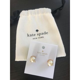 ケイトスペードニューヨーク(kate spade new york)の新品【ケイトスペード】上品なパール ピアス (ピアス)