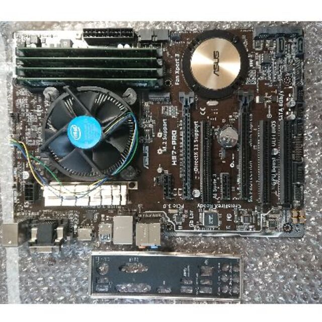 【セット販売】corei7-4790＋MB＋メモリ(32GB)＋CPUクーラー